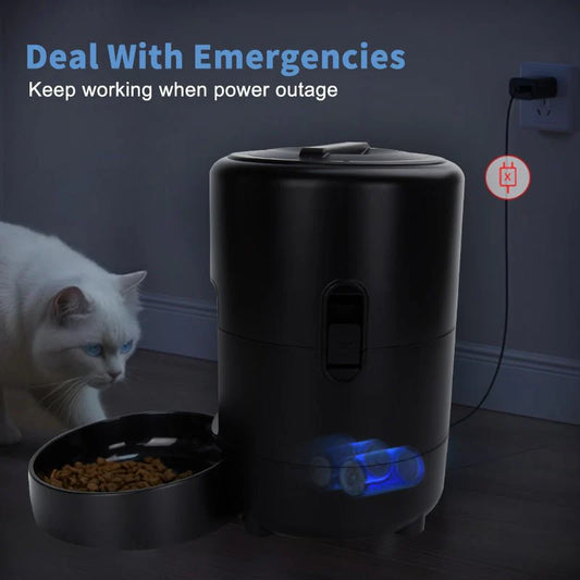 HEYBO Automatic Cat Feeder 2L Dry Food Dispenser