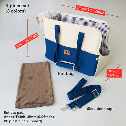 Portable Petcat Shoulderhandbag Petdog Carrier Bag Car Seat Nonslip Dog Carriers Safe Pet Products Cat Carrier Small Dog Handbag